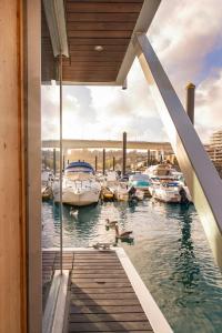 Φυσικό τοπίο κοντά σε αυτό το πλωτό κατάλυμα