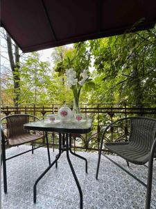 Μπαλκόνι ή βεράντα στο Готель Бутік на Кобилянській Мон Арт