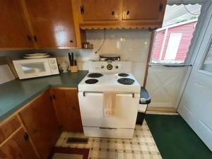 Kuchyň nebo kuchyňský kout v ubytování The Ladybug House