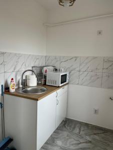 Kuchyň nebo kuchyňský kout v ubytování Kian Apartment + 4 fotografie