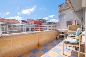 Balkón nebo terasa v ubytování Istanbul Oldcity Apart