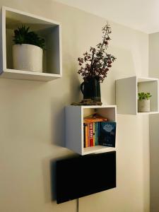 TV a/nebo společenská místnost v ubytování The Wedale Bothy