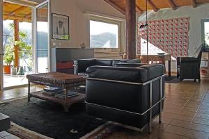 Posezení v ubytování Casa Leula 2 1 2 Zimmerwohnung