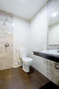 Ένα μπάνιο στο Hotel holitel