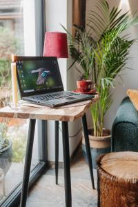 TV a/nebo společenská místnost v ubytování Heavens Embrace - ateliér pri Slovenskom raji