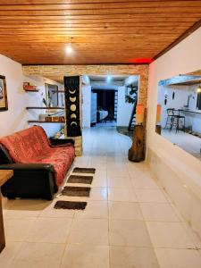 Køkken eller tekøkken på Casa Soul Green Praia