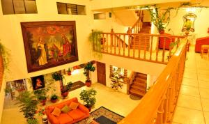 Χώρος καθιστικού στο Awki´s Dream Hotel