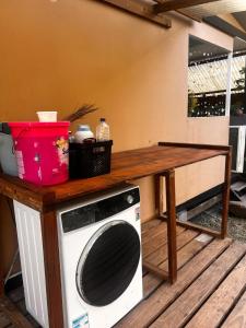 Köök või kööginurk majutusasutuses Hiariki Lodge +14 fotot