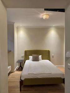 Ένα ή περισσότερα κρεβάτια σε δωμάτιο στο eco Appartements Reichel