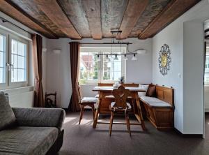 Posezení v ubytování Haus Am See Mühlruh