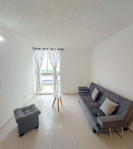 Χώρος καθιστικού στο Precioso apartamento