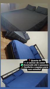 En eller flere senge i et værelse på Rancho Carvalho