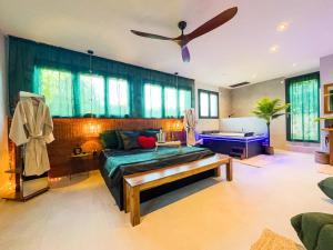 Ένα ή περισσότερα κρεβάτια σε δωμάτιο στο SERENITY Suite - Love room Amour