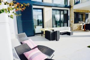 Posezení v ubytování Ferienhaus In Manacor Mit Eigenem Pool