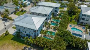 an aerial view of a resort with a swimming pool at Casa Antilles - 1036L in Siesta Key