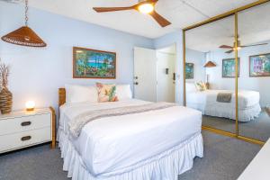 Postel nebo postele na pokoji v ubytování New! Maalaea Banyans 204 - Expansive Ocean Views! + 69 fotografií