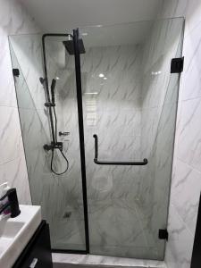 Koupelna v ubytování Aureum Residence Anthony Lagos