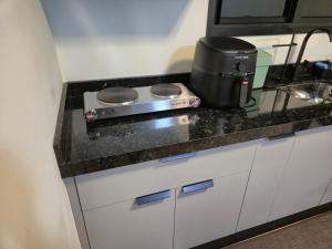 Η κουζίνα ή μικρή κουζίνα στο Casa Container Natureza