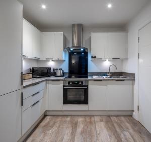 Una cocina o cocineta en Urban Luxury Flat Centre