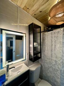 Vannituba majutusasutuses Urban Cabin PR-Near to AirPort- Near to Beach