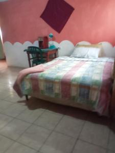 Postel nebo postele na pokoji v ubytování House Zope