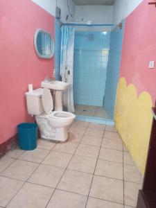 Koupelna v ubytování House Zope