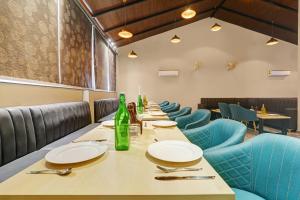 Χώρος καθιστικού στο Townhouse Vibhuti Khand Gomti Nagar Formerly Pratham Inn