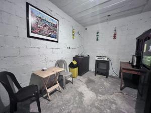 Posezení v ubytování Hospedaje la estrella del lago