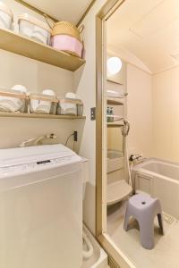 Koupelna v ubytování Mid Century Modern Kawaramachi Apt