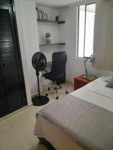 Postel nebo postele na pokoji v ubytování Habitación cerca Sena-Uis