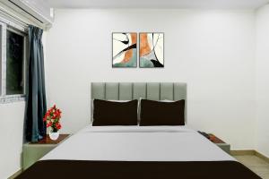 Postel nebo postele na pokoji v ubytování Super Townhouse Nagole RTO Office + 22 fotografií