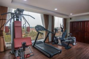 Γυμναστήριο ή/και όργανα γυμναστικής στο Anachak Angkor Suite