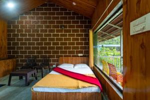 Postel nebo postele na pokoji v ubytování Green view resort