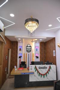 Ο χώρος του λόμπι ή της ρεσεψιόν στο Hotel The Grand Heritage Junagadh