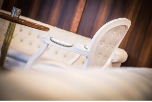 Postel nebo postele na pokoji v ubytování Hotel Donatella Pinarella