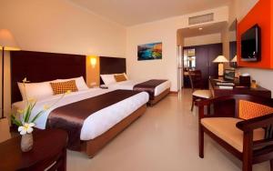 Postel nebo postele na pokoji v ubytování The Arnawa Hotel + 138 fotografií