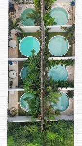 Bazén v ubytování Solis Loft Villa, Canggu nebo v jeho okolí