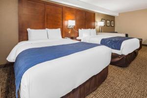 Postel nebo postele na pokoji v ubytování Comfort Suites El Paso Airport