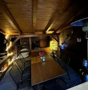 Χώρος καθιστικού στο U Váhy Jáchymov