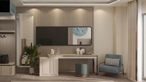 Μια τηλεόραση ή/και κέντρο ψυχαγωγίας στο Çenger Blue Collection