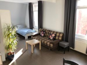 Ένα ή περισσότερα κρεβάτια σε δωμάτιο στο Kleve-Kellen 3