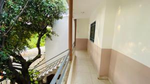 En balkon eller terrasse på Casa de Edi Santa Marta