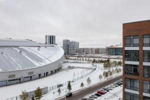 Inju Premium apartments om vinteren