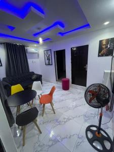 Χώρος καθιστικού στο EXCLUSIVE Suite