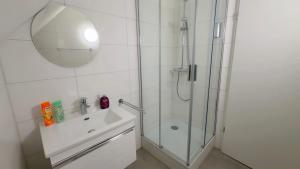 Koupelna v ubytování Grandhouse Olten City Apartments