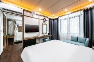 Μια τηλεόραση ή/και κέντρο ψυχαγωγίας στο A25 Hotel - 21 Nghia Tan