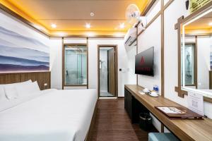 Μια τηλεόραση ή/και κέντρο ψυχαγωγίας στο A25 Hotel - 21 Nghia Tan