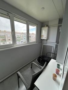 Χώρος καθιστικού στο Апартаменти