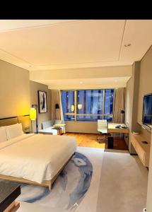 TV a/nebo společenská místnost v ubytování Vida view apartment