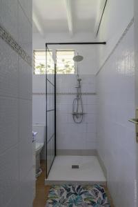 Koupelna v ubytování Le tableau vivant